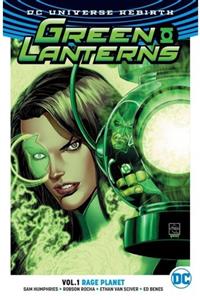 TM & DC ComicsWarner Bros Green Lanterns Vol. 1: Rage Planet (rebirth) Ingilizce Çizgi Roman