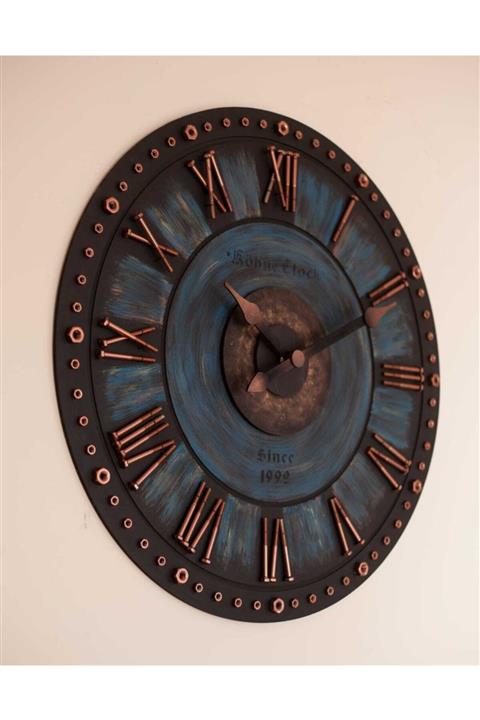 kohneclock Kohne Clock Somcupper Navyblue60x60cm Duvar Saati