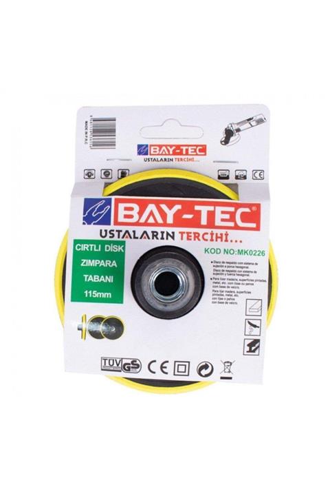 Baytec Cırtlı Disk Zımpara Tabanı 115 Mm