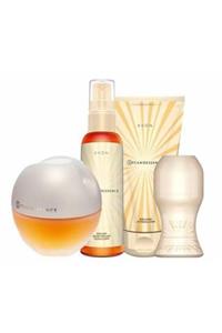 AVON Incandessence Edp 50 Ml  Parfüm 4 Lü Set