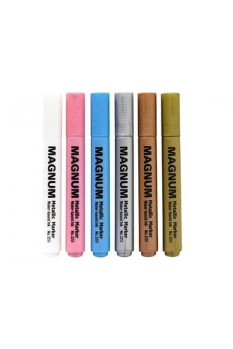 MAGNUM Metalik Marker - Pembe