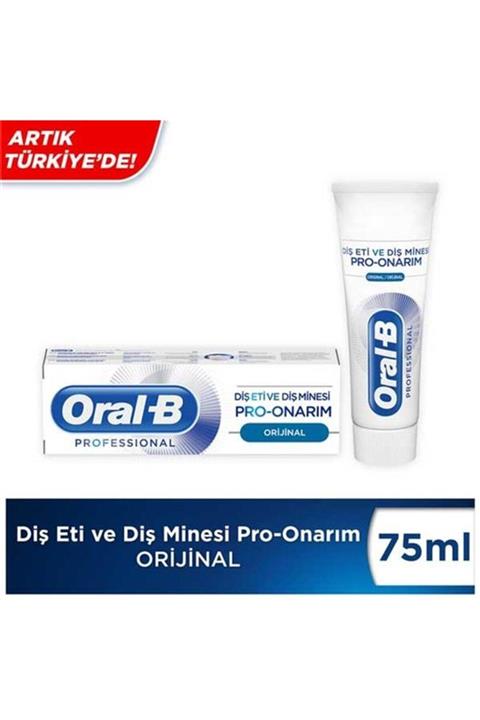 OralB Diş Eti Ve Minesi Pro-onarım Orijinal Diş Macunu 75 Ml
