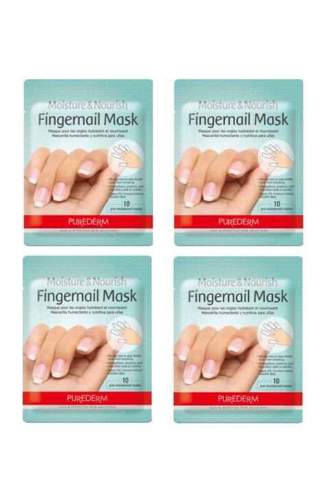 Purederm Nem ve Besleyici Tırnak Maskesi 4'lü Set