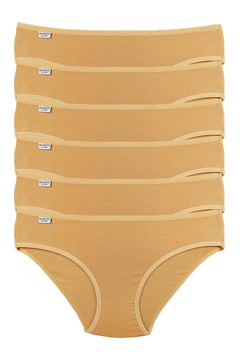 Bluence Kadın Ten 6'lı Paket Likralı Slip Külot