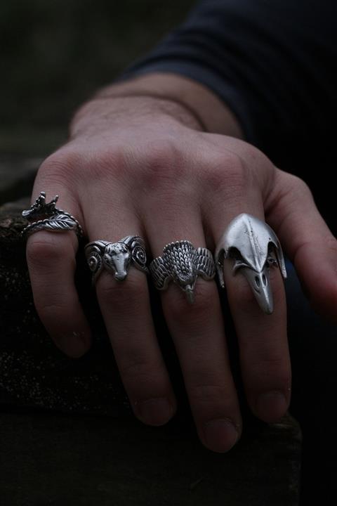 Dukkanka Ayarlanabilir Yüzük Seti