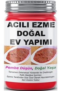 SPANA Acılı Ezme Doğal Ev Yapımı Katkısız 330 gr