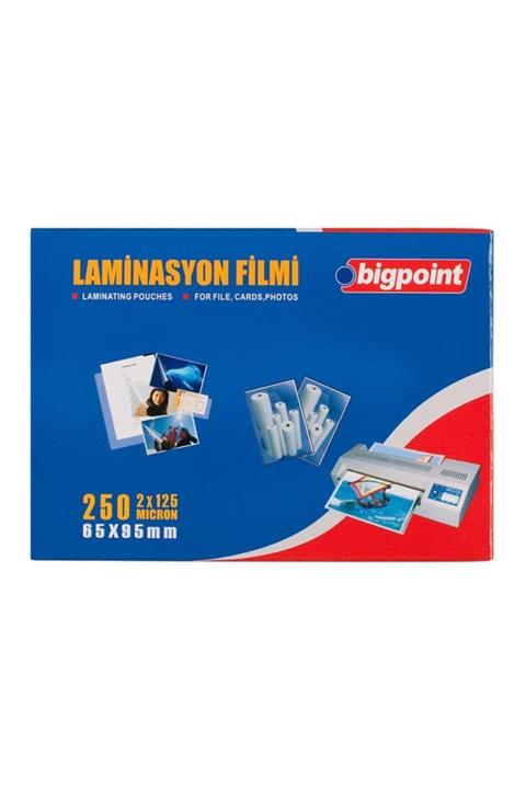 Bigpoint Lamınasyon Fılmı 65x95 125 Mıcron