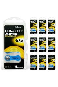 Duracell Activair 675 Numara Işitme Cihazı Pili 6x10 (60 Adet)