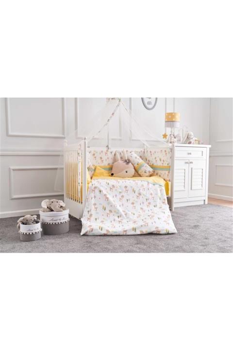 POKY BEBE Bebek Uyku Seti Ceylan Figürlü 60x120