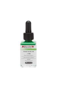 Schmincke Aero Color Akrilik Mürekkep 28 Ml 502 Permanent Green