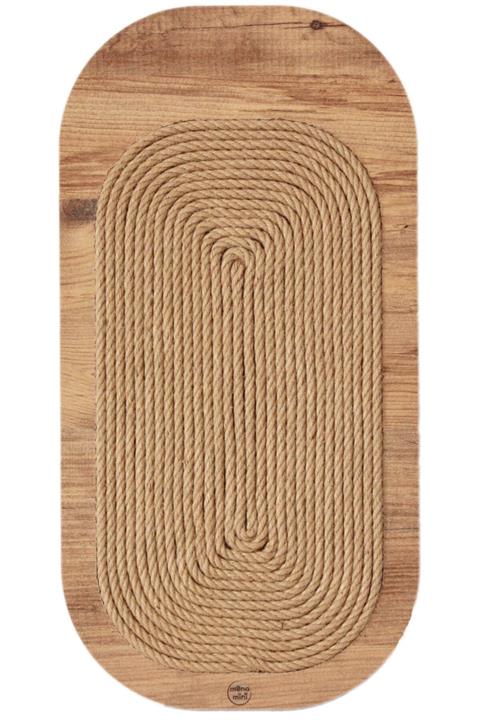 MENA MİNİ Oval Kenarlı Kedi Tırmalama