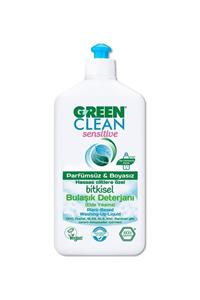 Green Clean Bitkisel Sensitive Bulaşık Deterjanı 500 Ml Hassas Ve Alerjik Ciltlere Özel