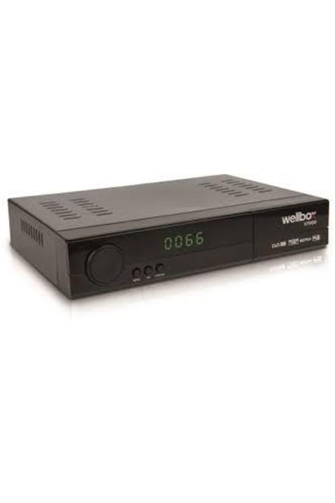 wellbox Siyah Kasalı Hd Uydu Alıcısı