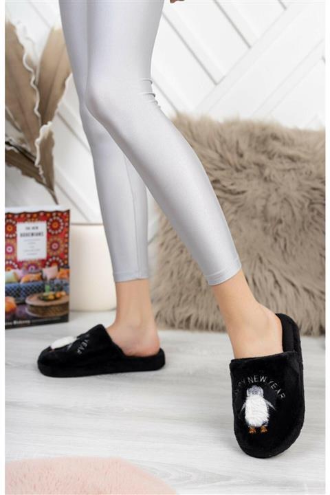 StWenn Kadın Ev Terliği Penguen Ev Terliği Kışlık Terlik