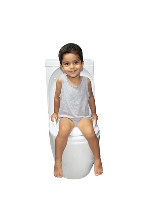 Sevi Bebe Pembe Yıldız Desenli Lüks Klozet Adaptörü