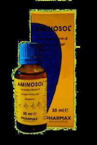 Pharmax Aminosol Kuş Kedi Köpek Vitamin Ve Aminoasit 30 Ml