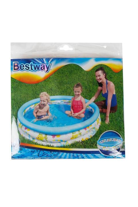 BESTWAY Havuz 3 Bolme Desenlı 122x25cm(12)