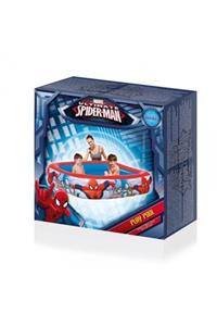 BESTWAY Spider-man Dikdörtgen Havuz + Mini El Pompası 30 Cm Hediy