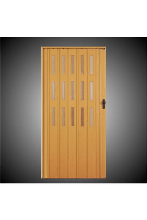 Penguen Akordiyon Katlanır Kapı 12 Mm Meşe Camlı En 102 Cm * Boy 220 Cm' E Kadar