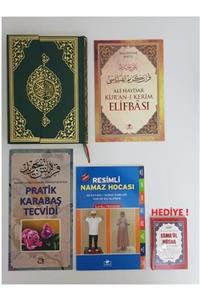 Merve Yayınları Orta Boy Kuranı Kerim Kolay Öğrenme Seti 4 Kitap Diyanet Mühürlü Onaylı