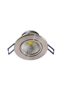 ZMR 5 Watt Cob Led Spot Armatür 5w Krom Kasa- Beyaz Işık 6500k