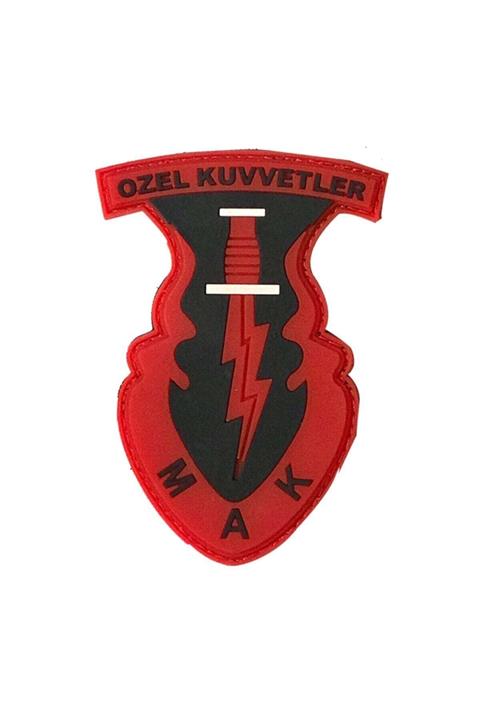 Silyon Askeri Giyim Silikon Mak Özel Kuvvetler Arması Patch