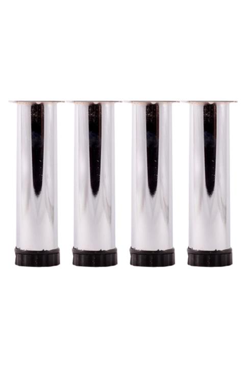 Adem Koç 35 Cm Tablalı Ayarlı Masa Dolap Mobilya Tezgah Ayağı Çap 42mm (4 Adet)
