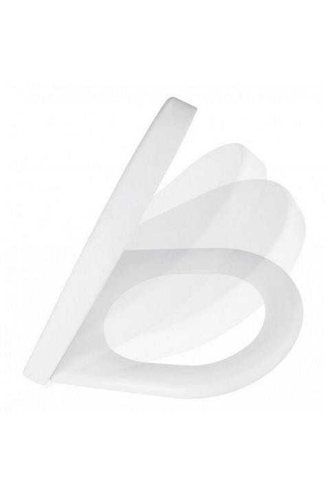 Prestige Abs Klozet Kapağı Duvara Sıfır Amortisörlü Yavaş Kapanan Gala