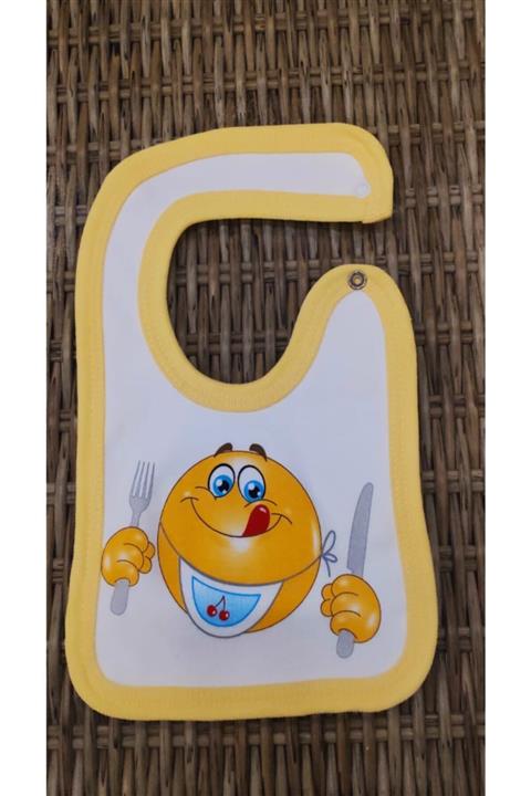 LUXXO Unisex Çocuk Sarı Baskılı Önlük