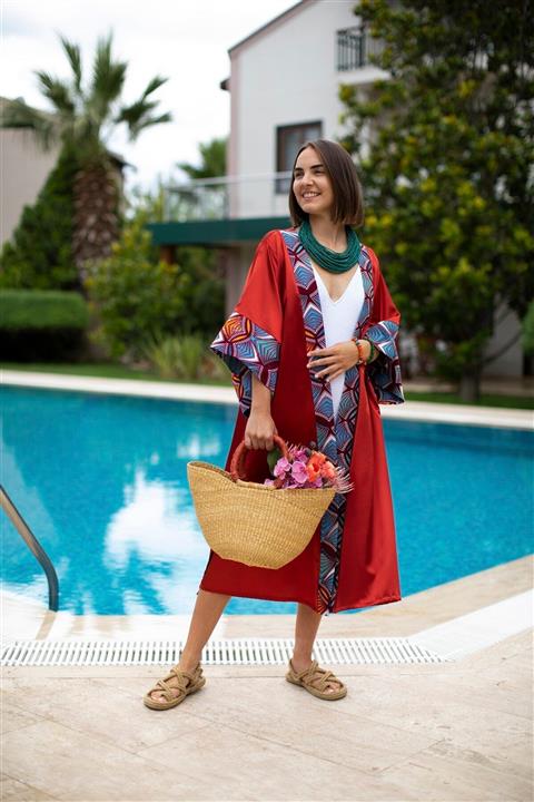 Zethnica Ejura Uzun Kimono