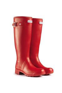 Hunter Original Tall Wellington Rain Boot - Çizme Bot, Kırmızı