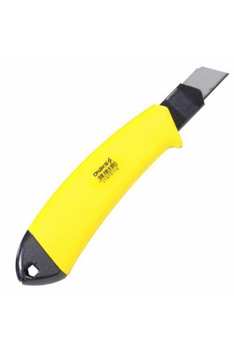 onaks Vt875115 Kalın Plastik Maket Bıçağı Sarı 18 Mm