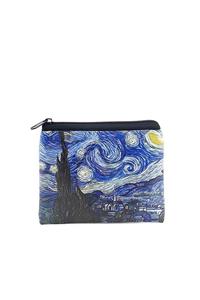 Perabags Van Gogh Starry Night Baskılı Bozuk Paralık