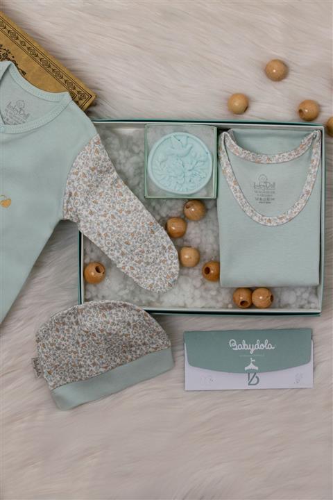 Babydola Bebek Hediye Kutusu Yenidoğan Kız Bebek 3 Lü Hediye Paketi