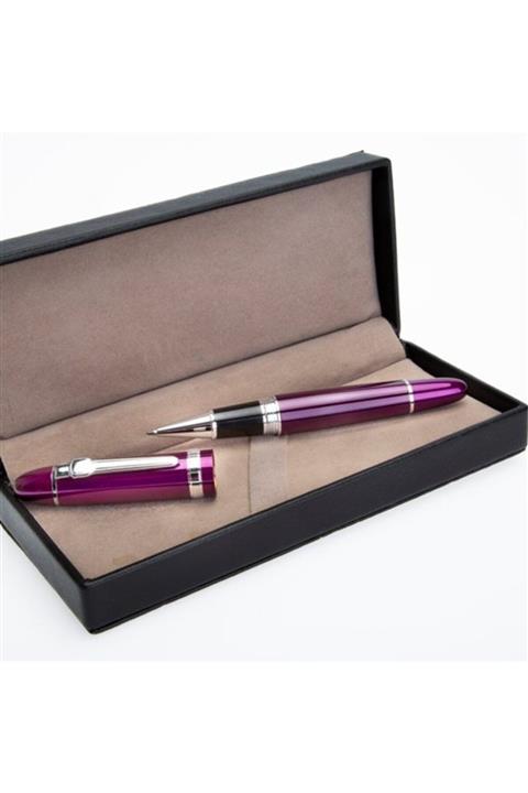 kalemhane Özel Roller Kalem , Deri Kutulu