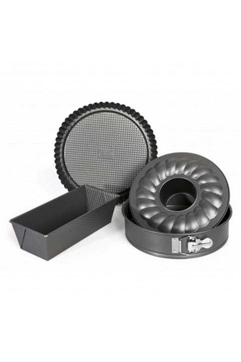 Galeri Kristal Kaiser 4 Parça Klasik Kek Kalıbı Seti