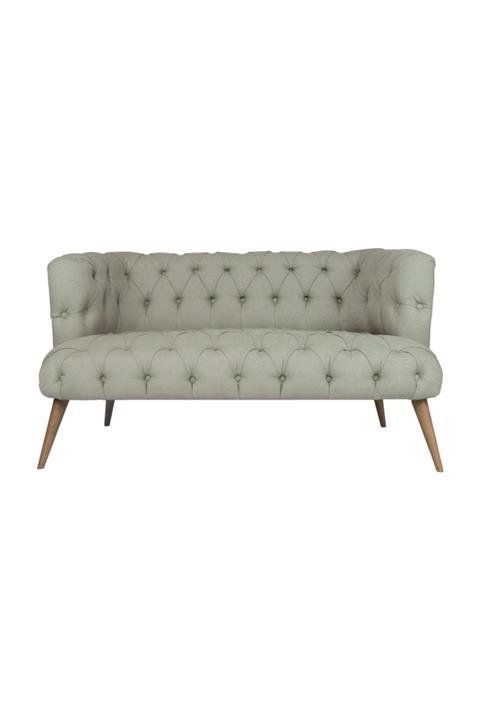 Ze10 Design West Monroe Loveseat İkili Kanape Gri