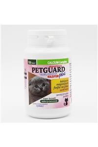 Petguard Yavru Kediler Için Kalsiyum Fosfor Ve Çinko Katkılı Tablet 150 Adet