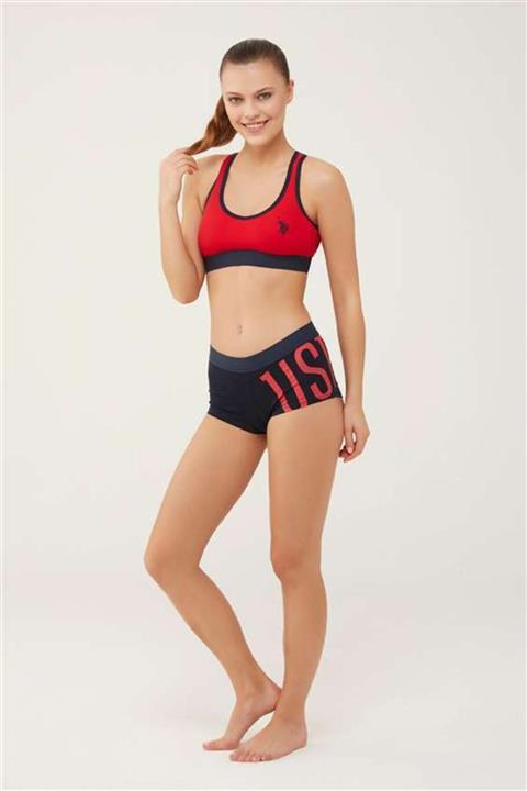 U.S. Polo Assn. U.s Polo Assn Kırmızı Sporcu Büstiyer Takım