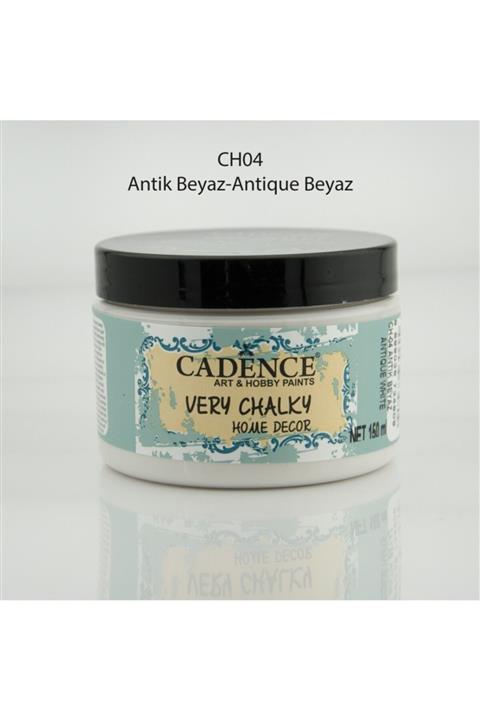 Cadence Very Chalky Home Decor Mobilya Boyası 150 ml. 04 Antik Beyaz