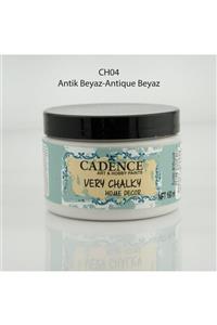 Cadence Very Chalky Home Decor Mobilya Boyası 150 ml. 04 Antik Beyaz