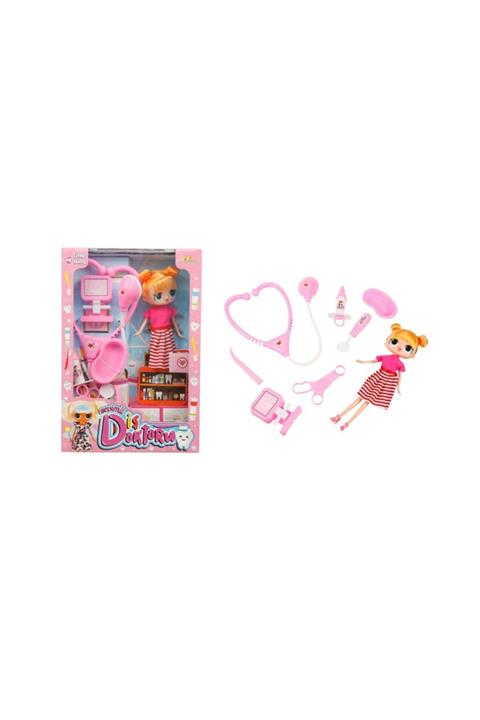 Limon Oyuncak Sevimli Doktor Seti Bebek Seti
