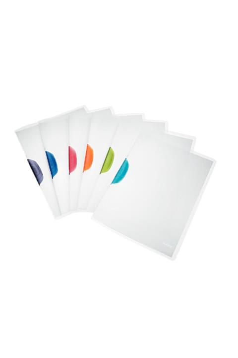 Leitz Sıkıştırmalı Dosya Colorclip Sırttan Klips 30 Sayfa Açık Mavi (6 Lı Paket)