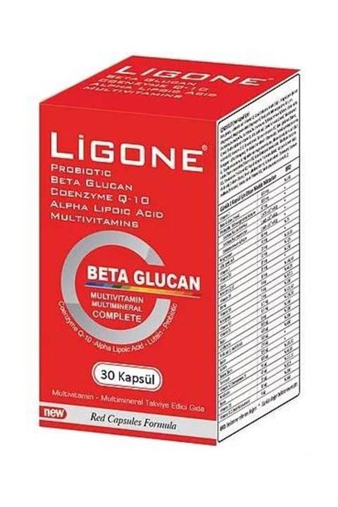 Ligone Beta-glucan Probiotic Multivitamin 30 Kapsül