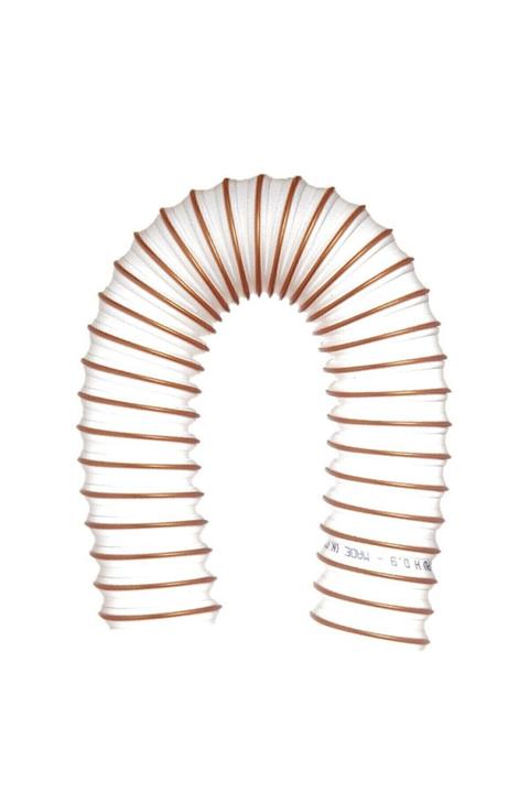 Megafleks Pu Telli Poliüretan Şeffaf Hortum 60mm 5 Metre