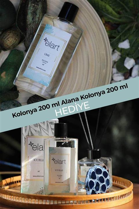 Elart Kolonya Lime-ıce Blue (1 Alana 1 Bedava)