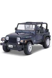 Maisto Jeep Wrangler Rubicon Siyah 1:27 Model Araba