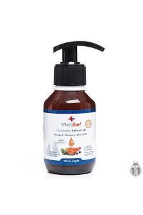 MATT BARF Salmon Oil Kedi Köpekler Için Balık Yağı 250ml Somon Yağı