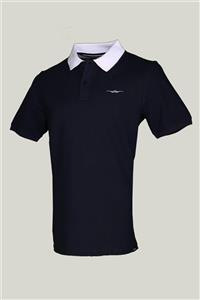 BESSA Erkek Lacivert Polo Yaka T-shirt