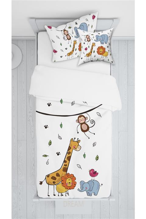 Consept Home Sevimli Hayvanlar Yatak Örtüsü Takımı
